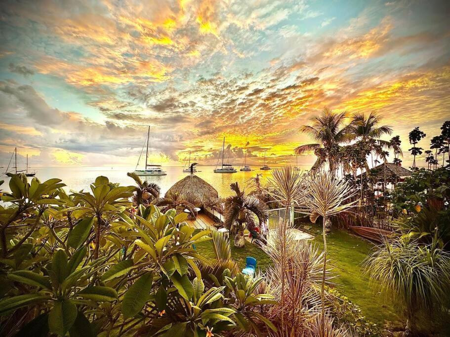 Meri Lodge Huahine Фаре Екстер'єр фото